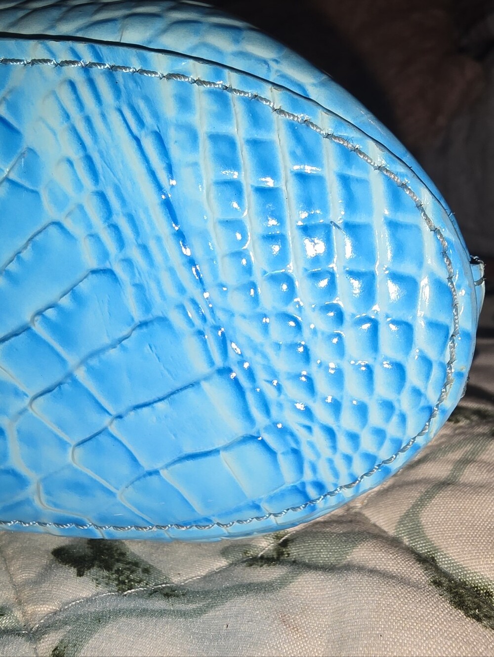 EUC - Brahmin Katie Crossbody bag in Tropic Blue Melbourne - Picture 5 of 9